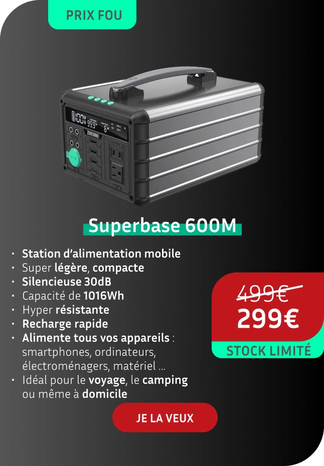 superbase 600m station stockage energie mobilite zendure black friday 1